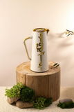 One Vacuum Flask For Tea And Coffee - Beige + Gold