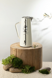 One Vacuum Flask For Tea And Coffee - Pearl White + Silver