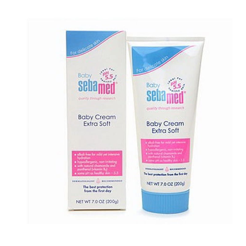 Sebamed Baby Cream Extra Soft 200Ml-White
