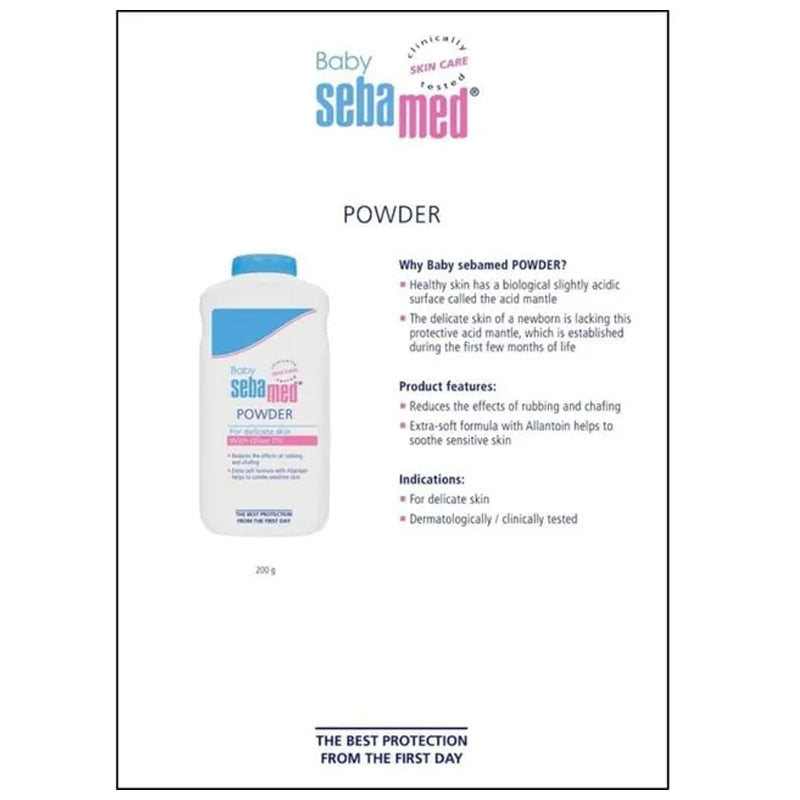 Sebamed Baby Powder 400G-White