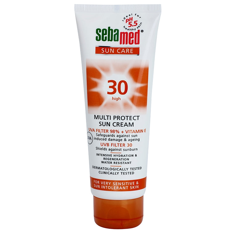 Sebamed Sun Cream 30 High Multi Protect 75Ml-White