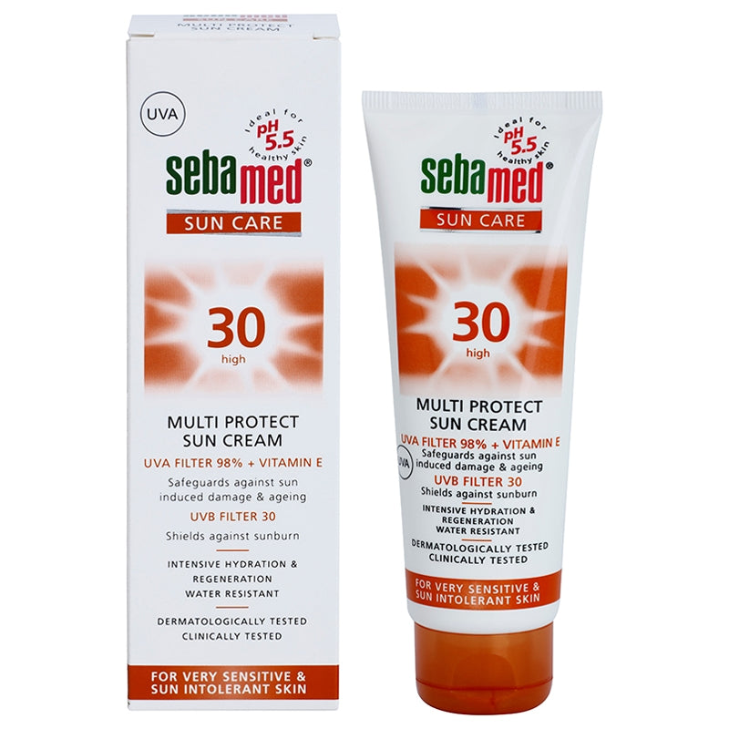 Sebamed Sun Cream 30 High Multi Protect 75Ml-White