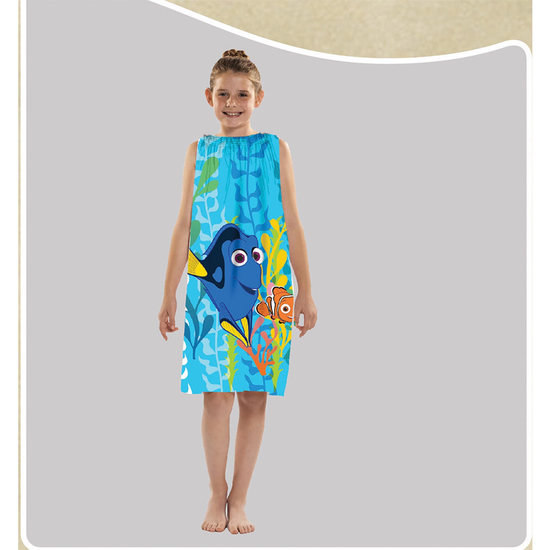 Nemo bath Wearable towel