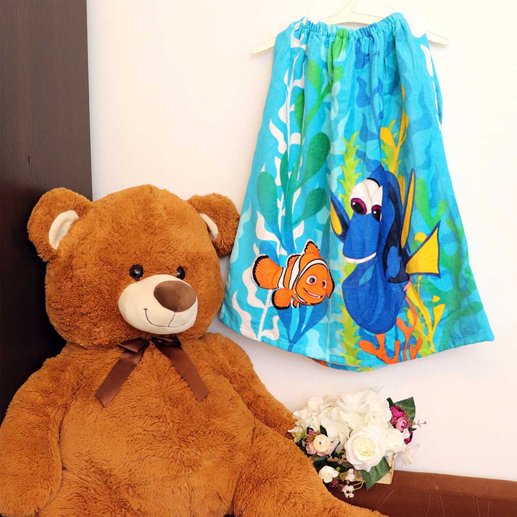 Nemo bath Wearable towel