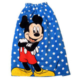 Mickey bath Wearable towel