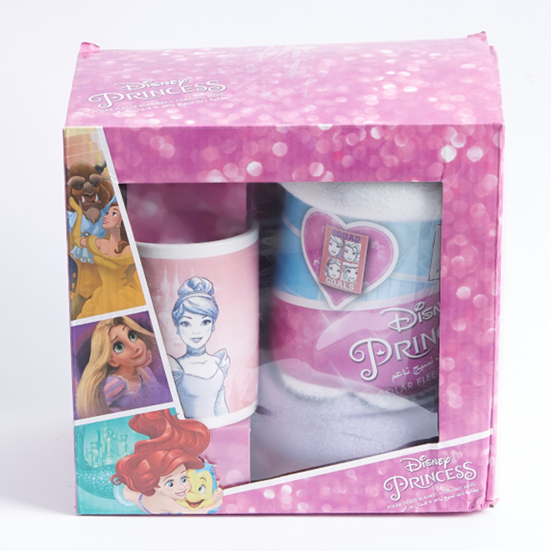 Princess Blanket and Mug Set 2 Pcs