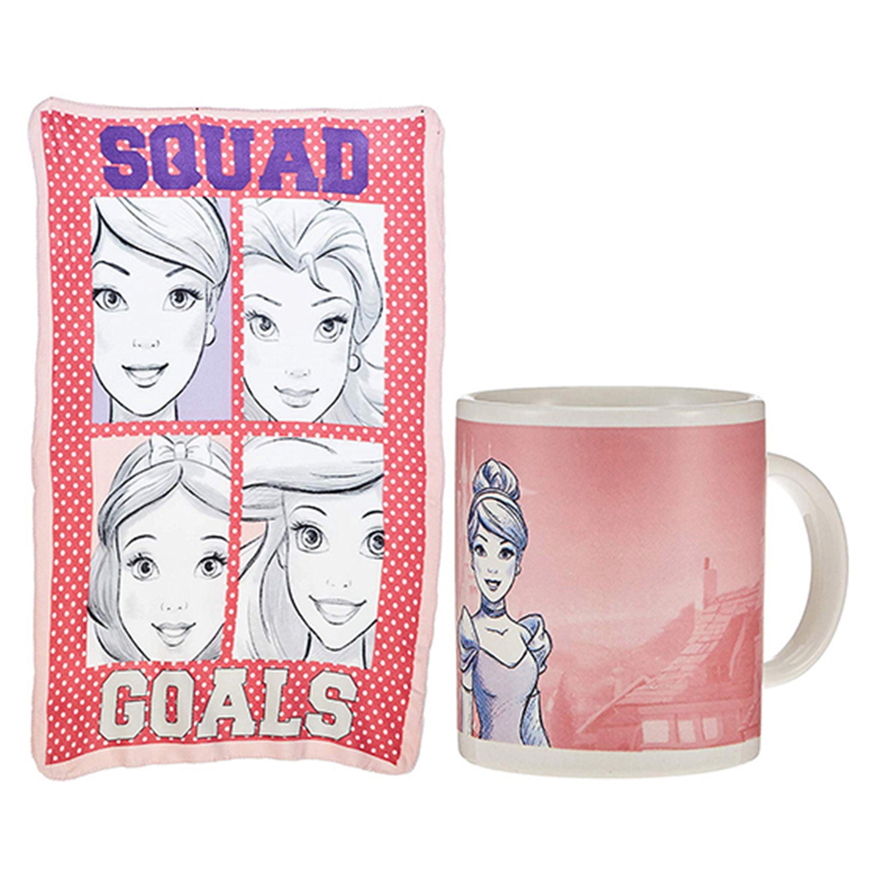 Princess Blanket and Mug Set 2 Pcs