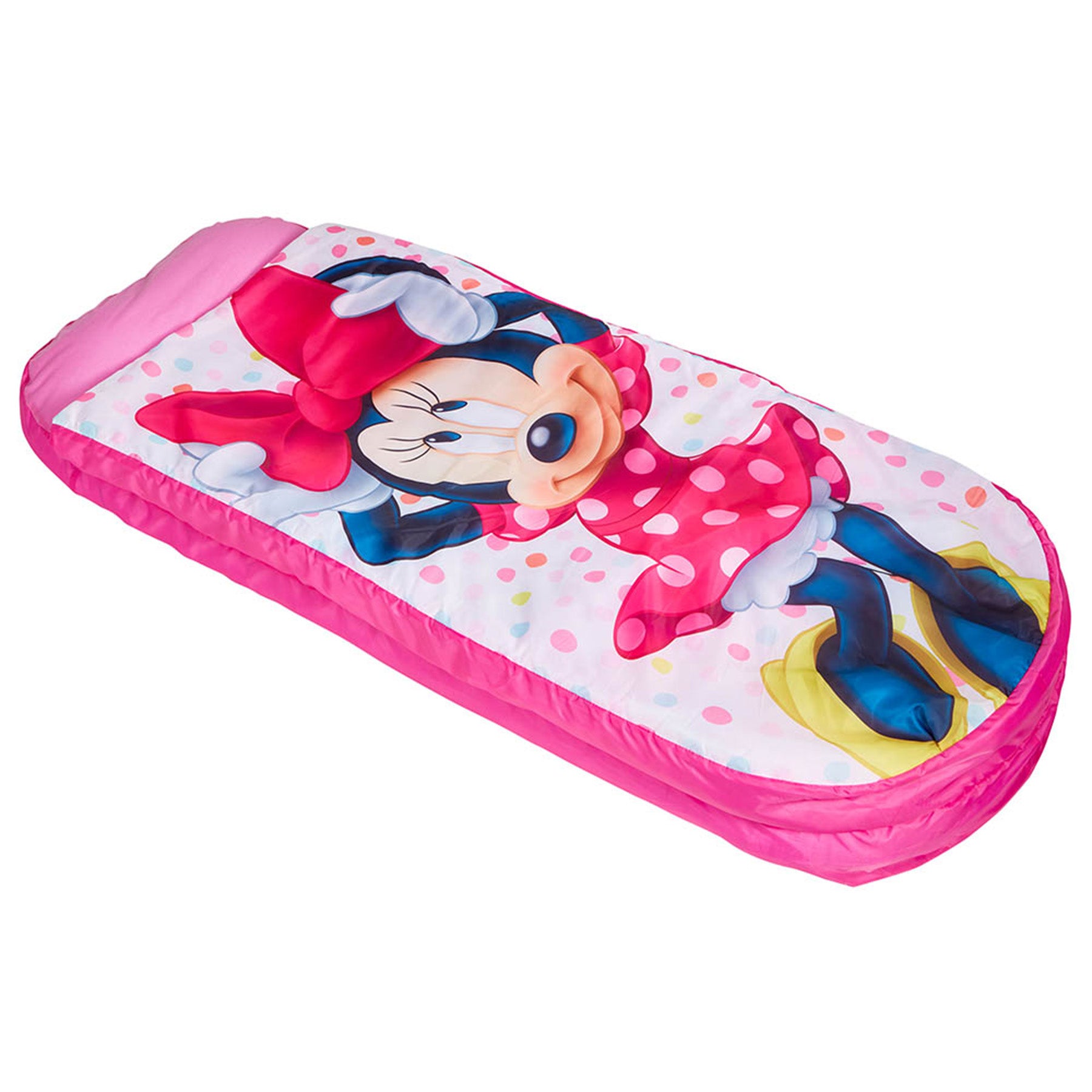 2 in 1 Minnie mouse sleeping bag & inflatable air bed