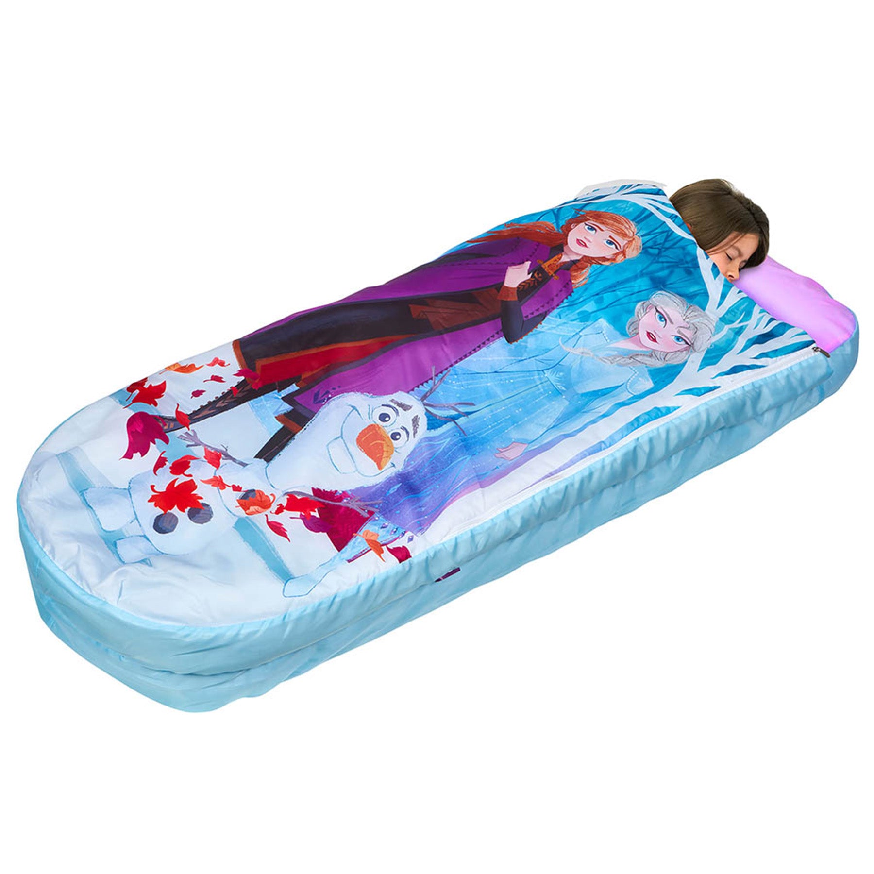 2 in 1 Princess sleeping bag & inflatable air bed