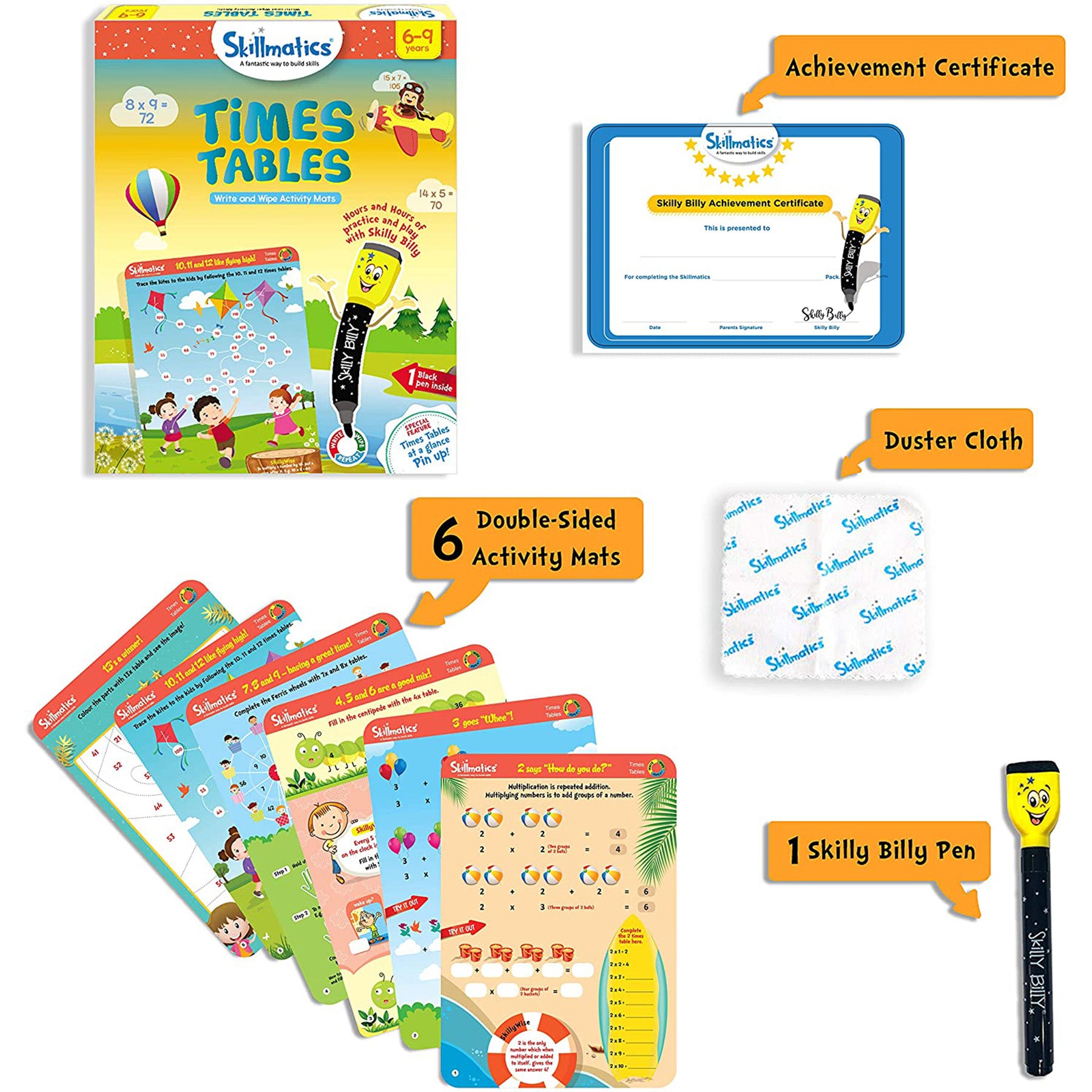 Time table book for kids