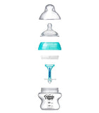 advanced anti-colic feeding bottle - 2 pcs