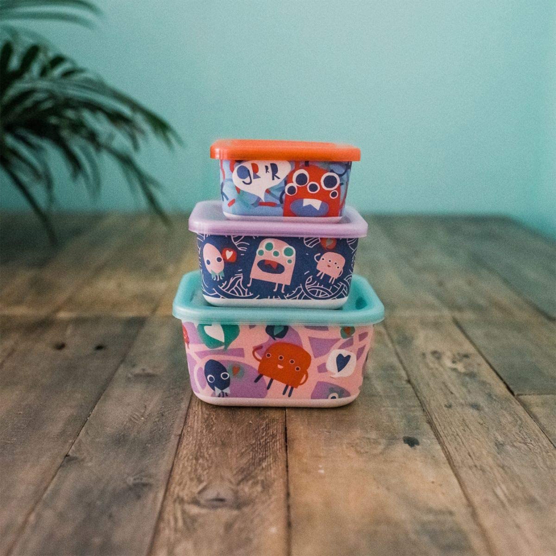 Snack storage Canister Set 3 Pcs