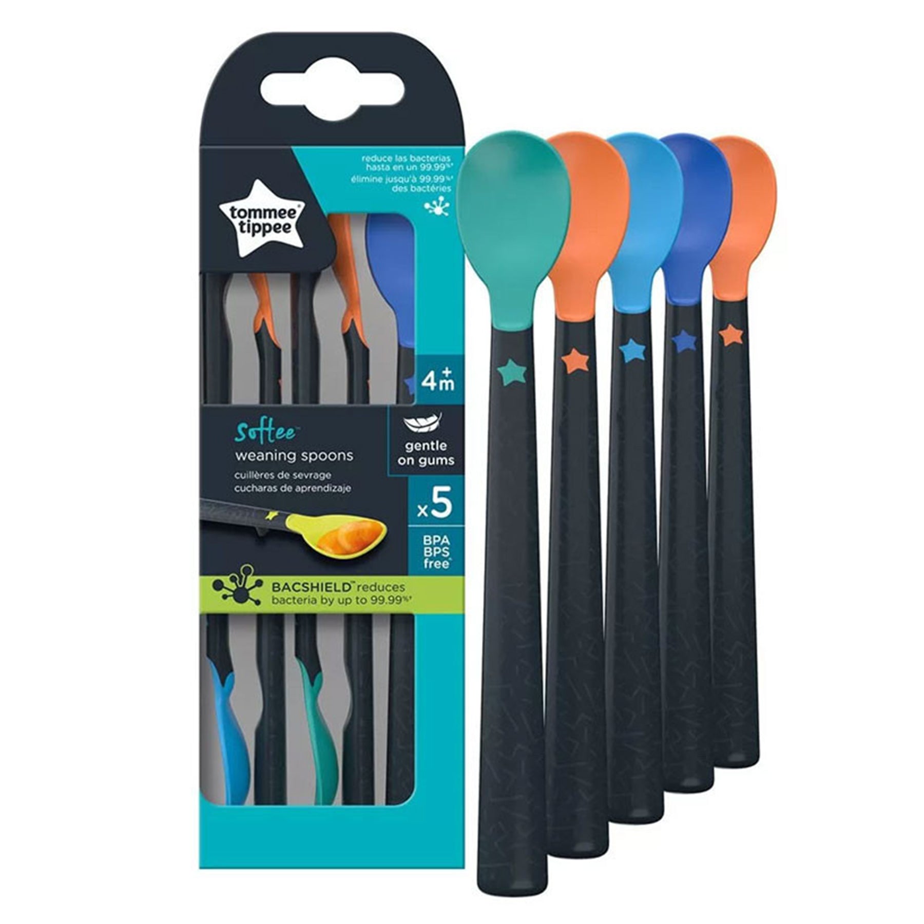 Softee weaning spoons 5 pcs