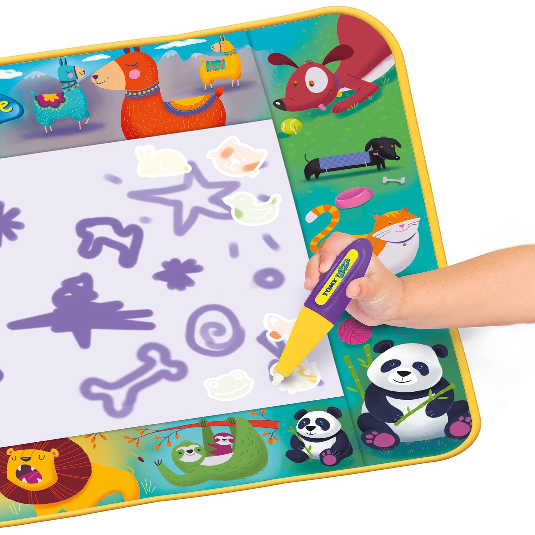 Animal drawing mat