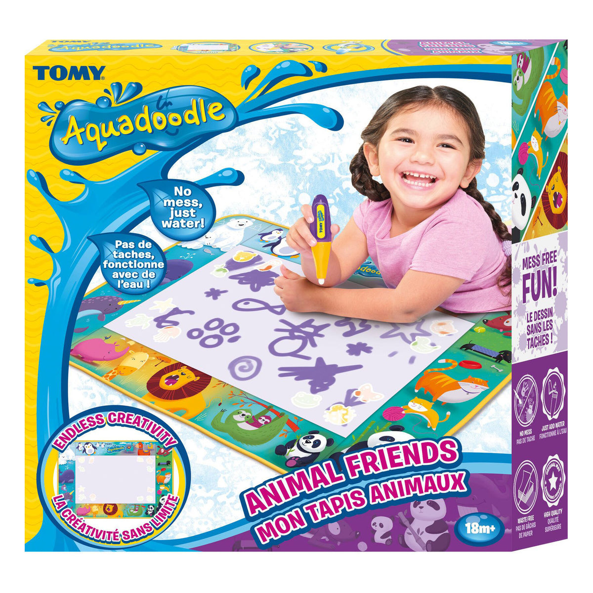 Animal drawing mat