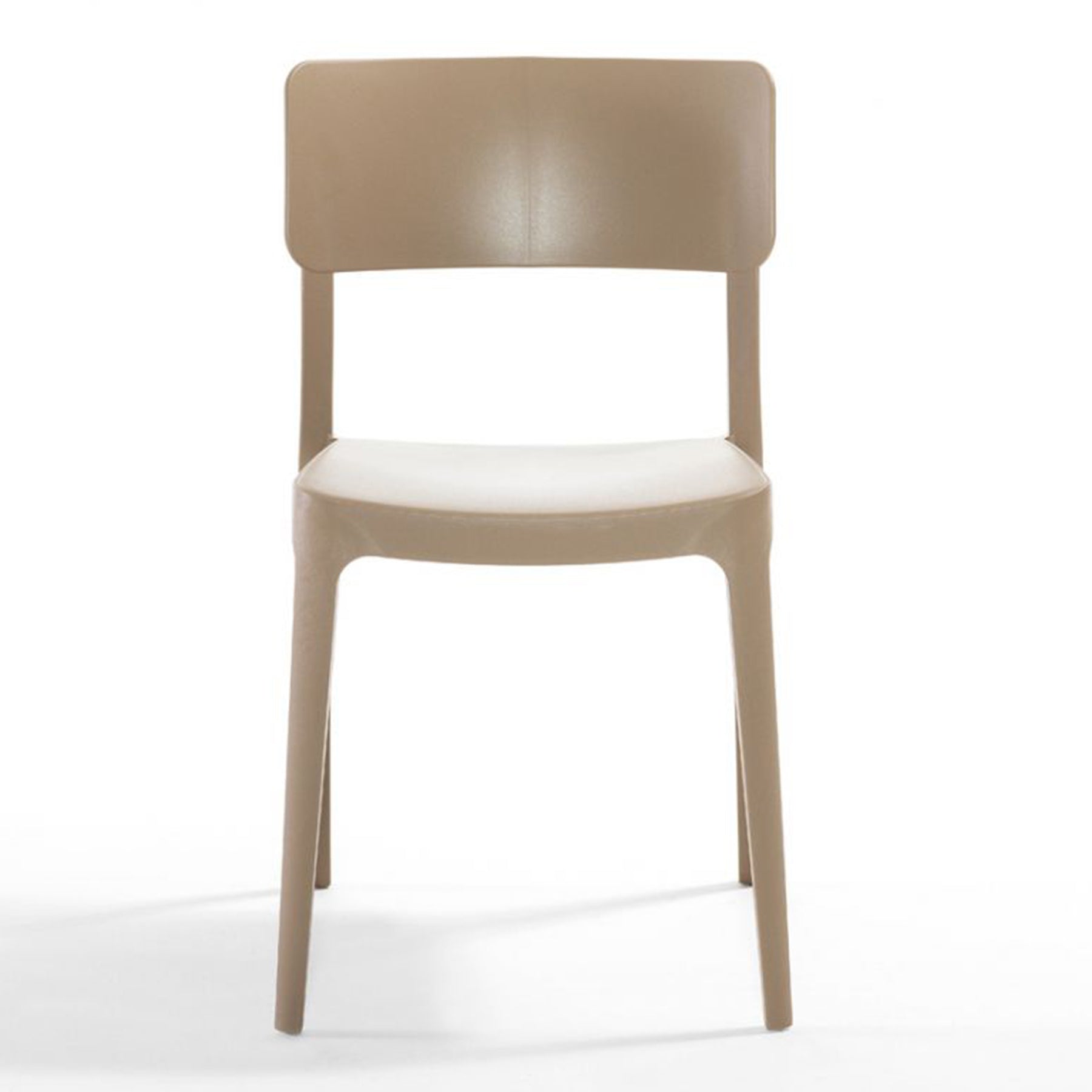 Armless Chair - Beige