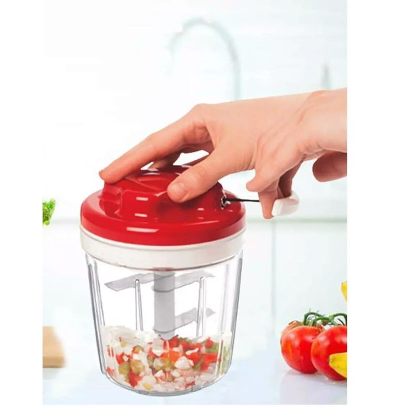 Manual food chopper