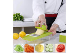 Grater with clips - Green