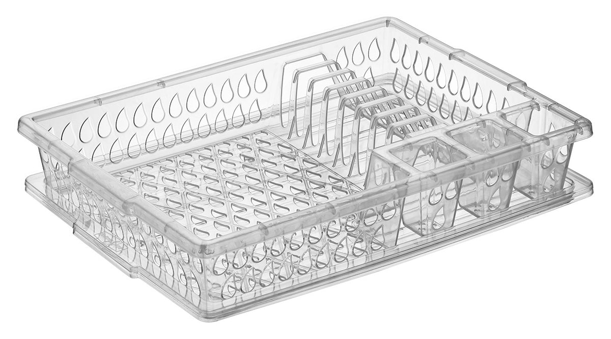 سلة مصفاه أطباق رفيعة - شفاف