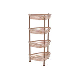 Plastic Organizer With Shelves 38x33x81 cm - Beige