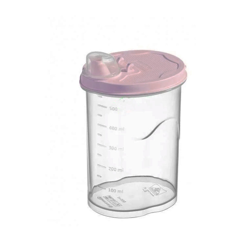 Follow Me Plastic Oil Bottle 800Ml-Royal-Clear-Brown