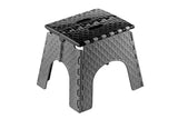 Medium Folding Stool 32x29x34.5 cm - Grey & Black