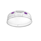 Plastic Microwave Lid 25x25x9 cm - Clear