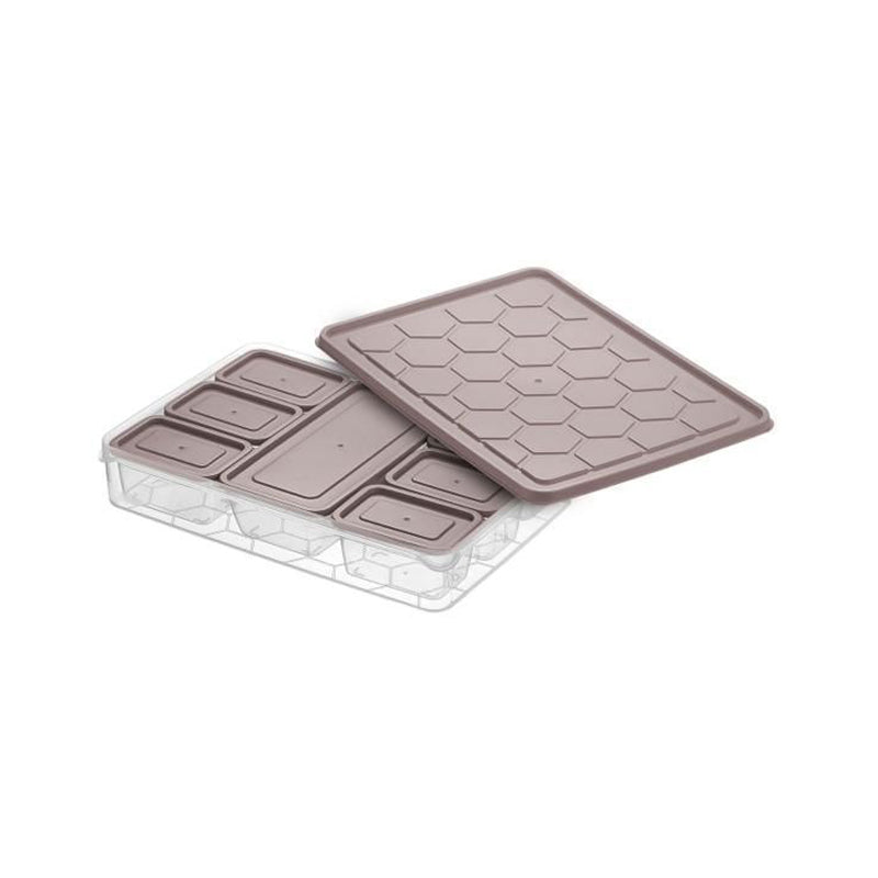 8Pc Maxi Storage Box Set - Clear