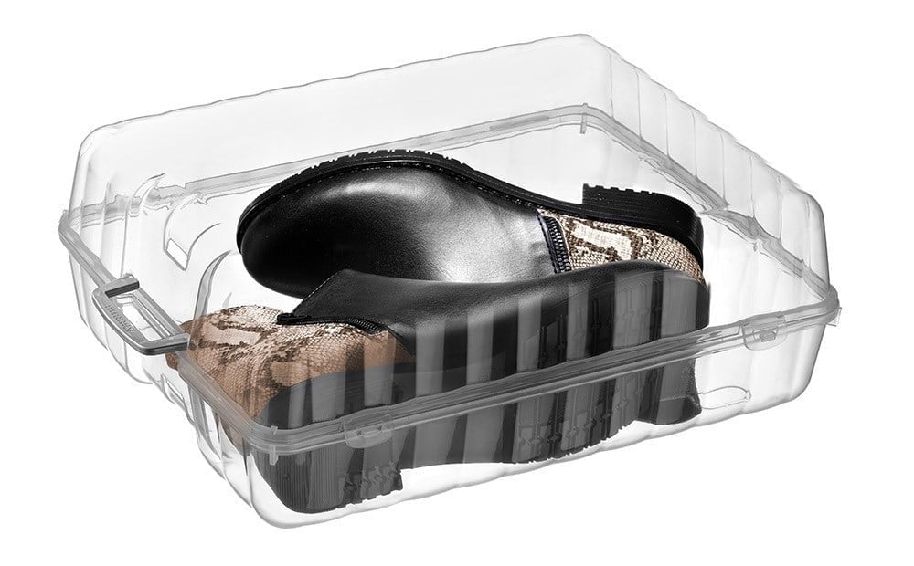 Plastic Boot Box - Clear