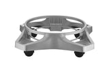 Cylinder Base With Wheels 30x37x13 cm - Grey