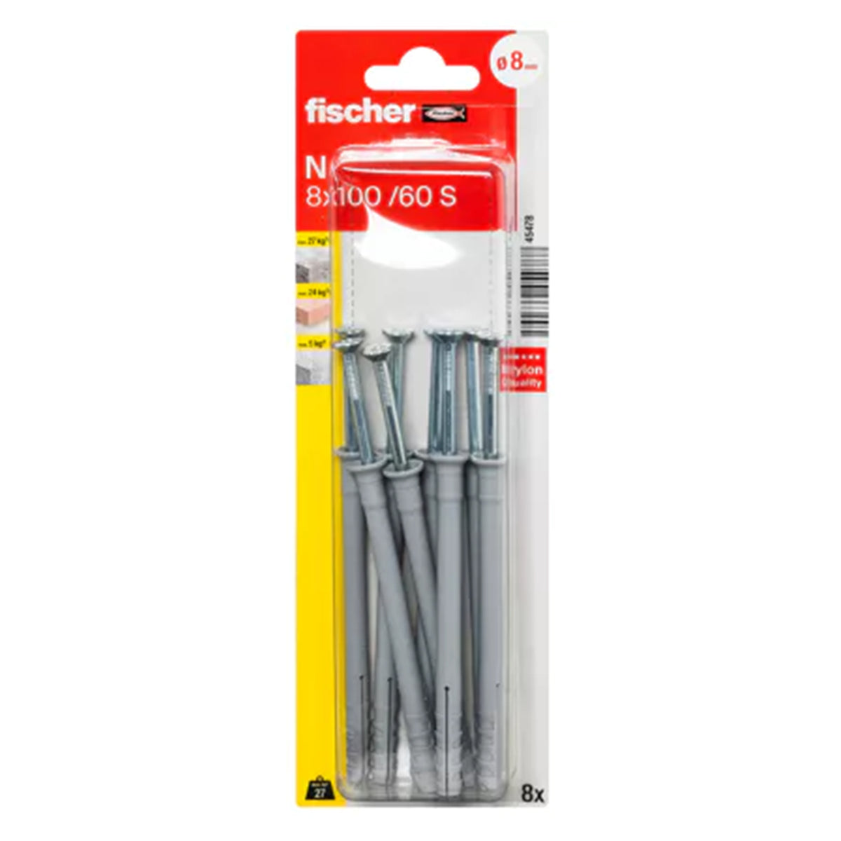 Hammerfix with countersunk head