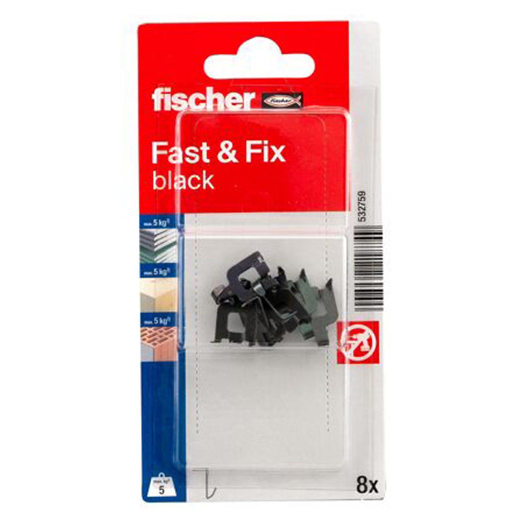 Fast & Fix black SB-card - Black