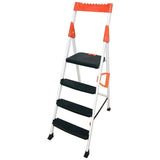 Kanat Promax  7 Steps Ladder With Plastic Steps 226X46X14Cm - Multicolour
