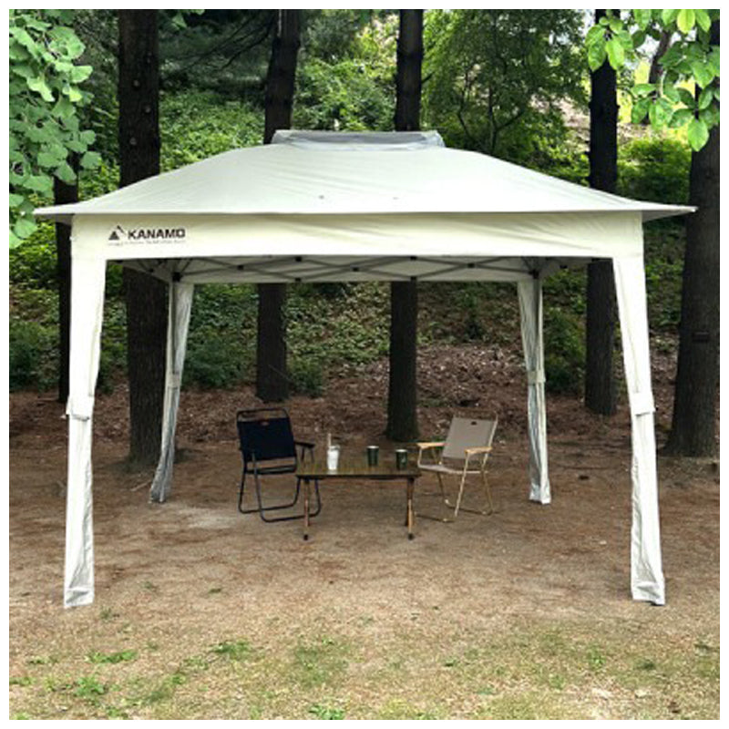 Steel Folding Gazebo -Beige