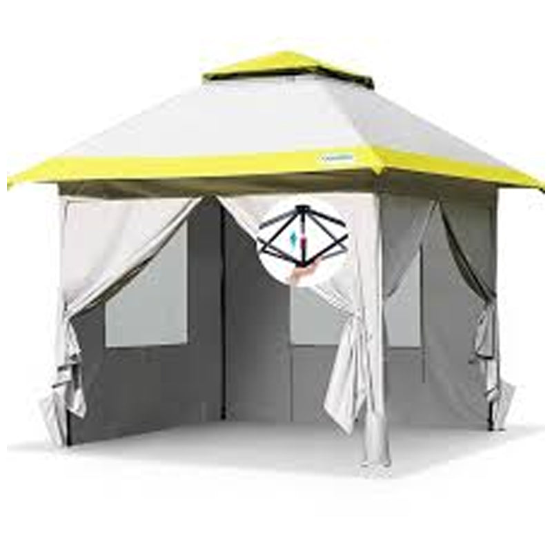 Tent 3X3X2.65M-Grey&Yellow