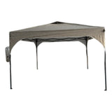 Folding Gazebo Tent 3X3X2.65M Beige - White