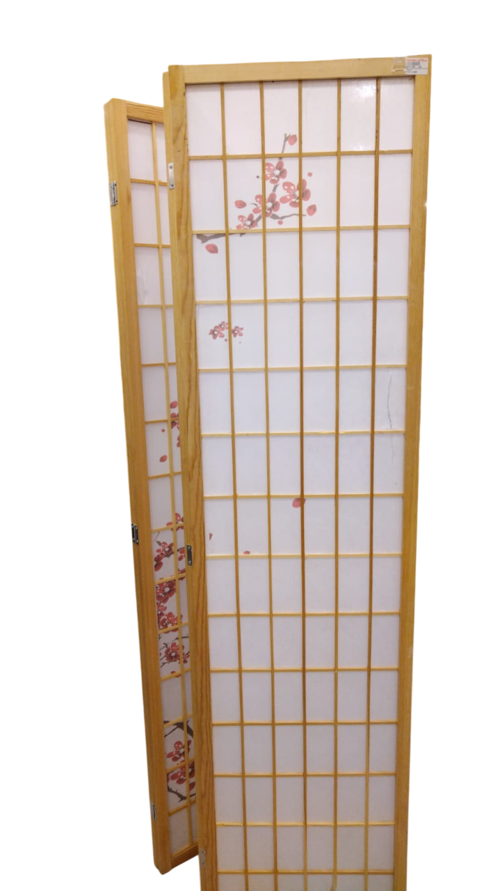 Folding Privacy Screen/Room Divider 180X45Cm-Gold