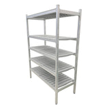 5 Layers aluminum shelving