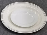 Spode Ceramic Oval Plate 14Inch - White