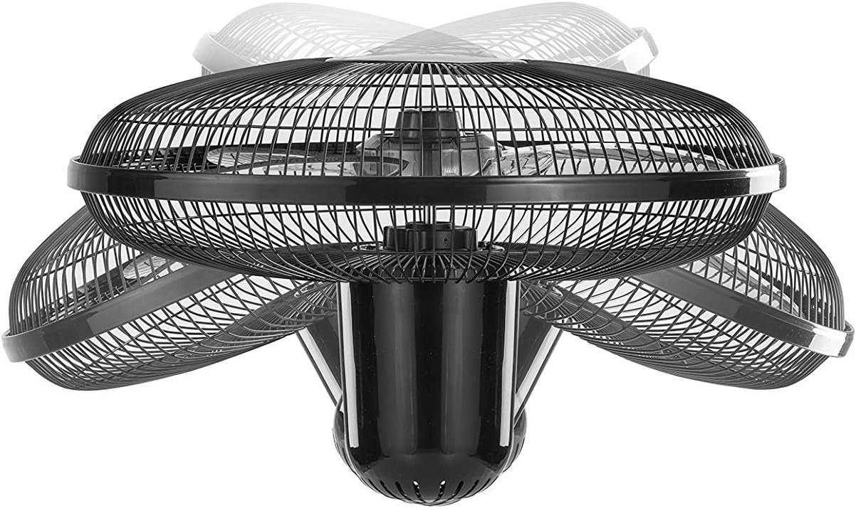 Stand Fan 3 Speeds With Remote Control 16 Inch ,FS1620R-B5- Black