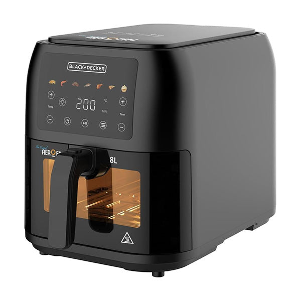 Slim and Sleek Digital Air Fryer, 1700W, 8L
