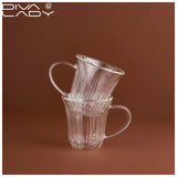 Diva Lady 2-Piece Glass Mug - Clear