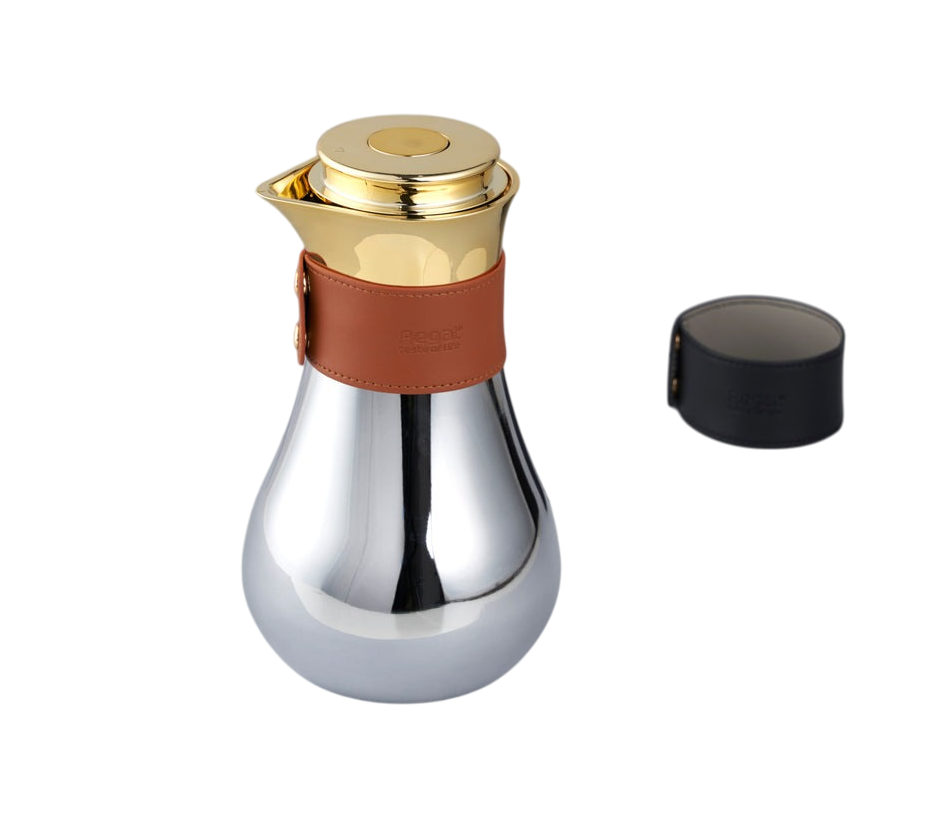 Flask Regal Without Hand - Silver & Gold