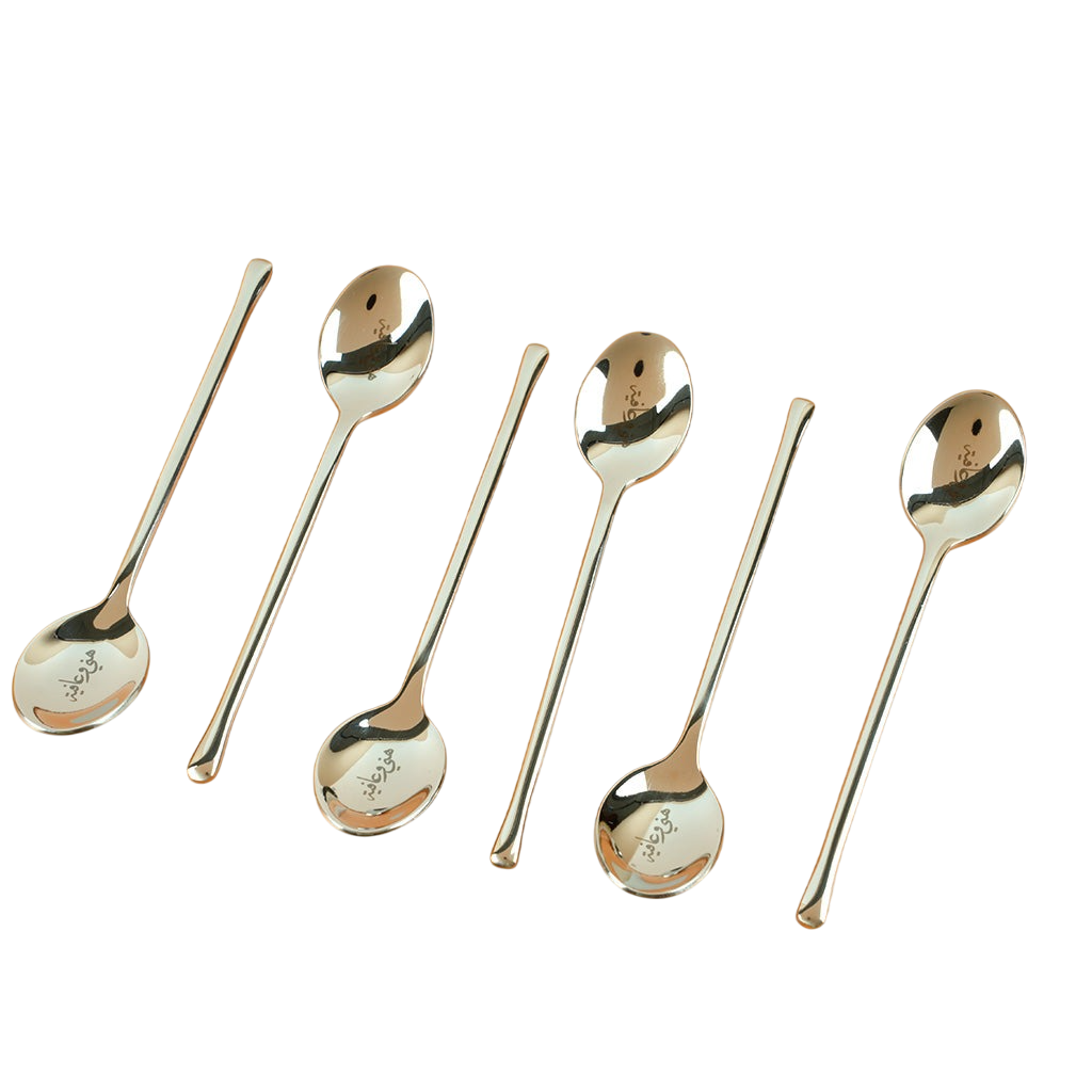 Spoons Set 6 Pcs - Silver