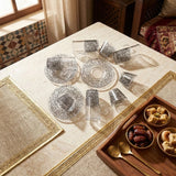 Diva Lady Tea &Coffee Set 18 Pcs-Black