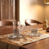 Diva Lady Tea &Coffee Set 18 Pcs-Black