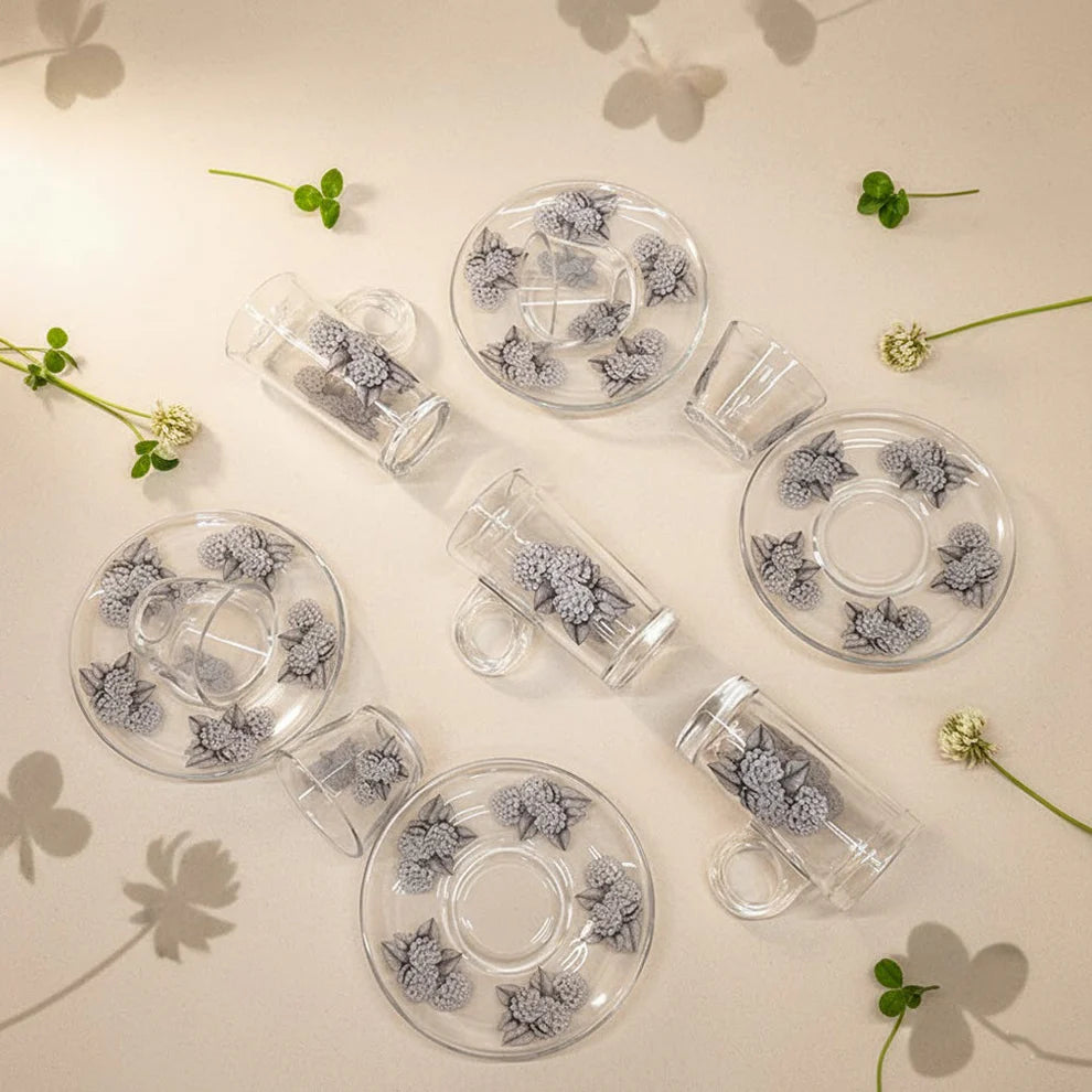Diva Lady Tea &Coffee Set 18 Pcs-White