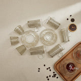 Diva Lady Tea &Coffee Set 18 Pcs-Gold