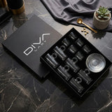 Diva Lady Tea &Coffee Set 18 Pcs-Black