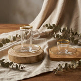 Diva Lady Tea &Coffee Set 18 Pcs-Gold
